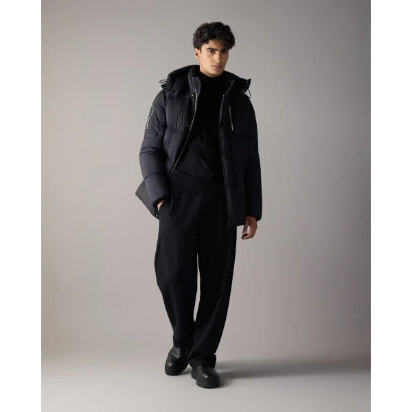 Moose Knuckles Everest 3Q Down Puffer in Black | Men Jackets | Luxury Shoes 