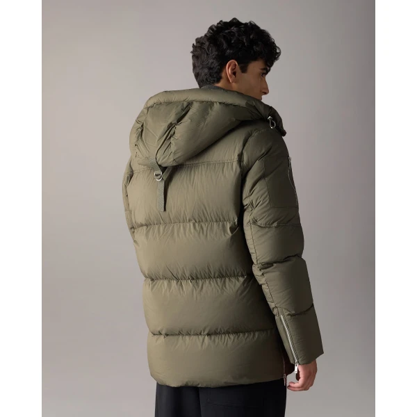Moose Knuckles Everest 3Q Down Puffer in Combat | Men Jackets | Luxury Shoes 