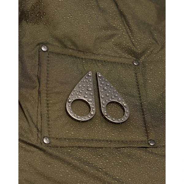 Moose Knuckles Everest 3Q Down Puffer in Combat | Men Jackets | Luxury Shoes 