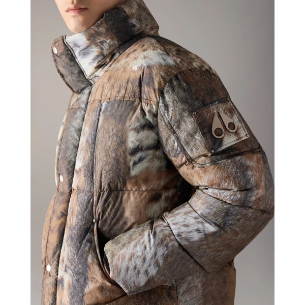 Moose Knuckles Everest Camo Down Jacket in Wild | Men Jackets | Luxury Shoes 