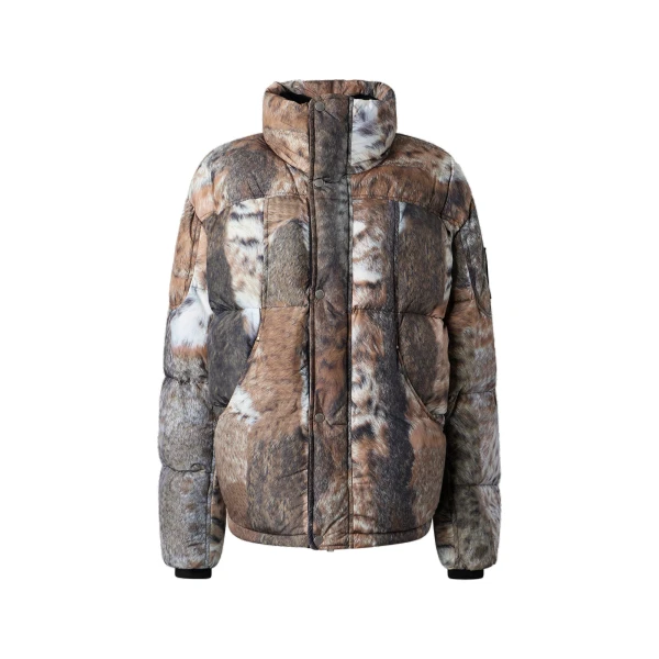Moose Knuckles Everest Camo Down Jacket in Wild | Luxury Shoes 