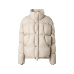 Moose Knuckles Everest Down Jacket in Alabaster | Luxury Shoes 