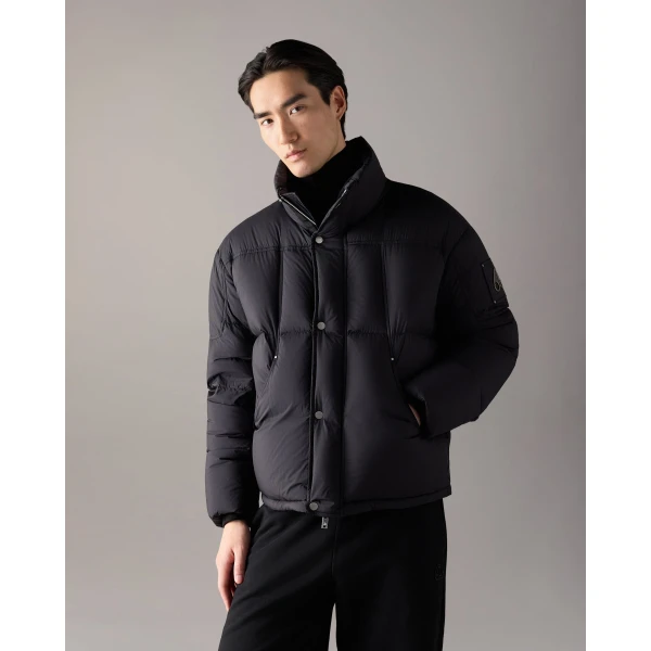 Moose Knuckles Everest Down Jacket in Black | Men Jackets | Luxury Shoes 