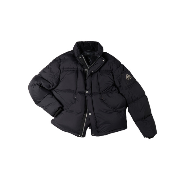 Moose Knuckles Everest Down Jacket in Black | Luxury Shoes 