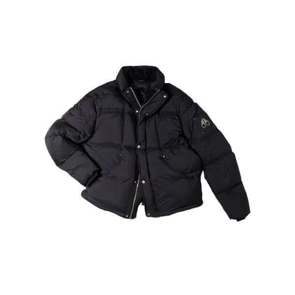 Moose Knuckles Everest Down Jacket in Black | Luxury Shoes 