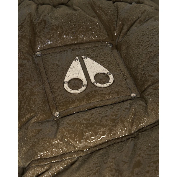 Moose Knuckles Everest Down Parka in Combat | Men Coats | Luxury Shoes 