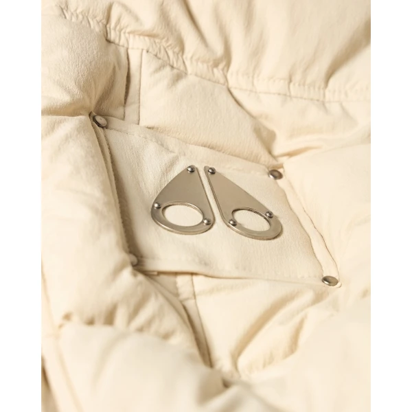 Moose Knuckles Everest Down Puffer Vest in Alabaster | Men Jackets | Luxury Shoes 