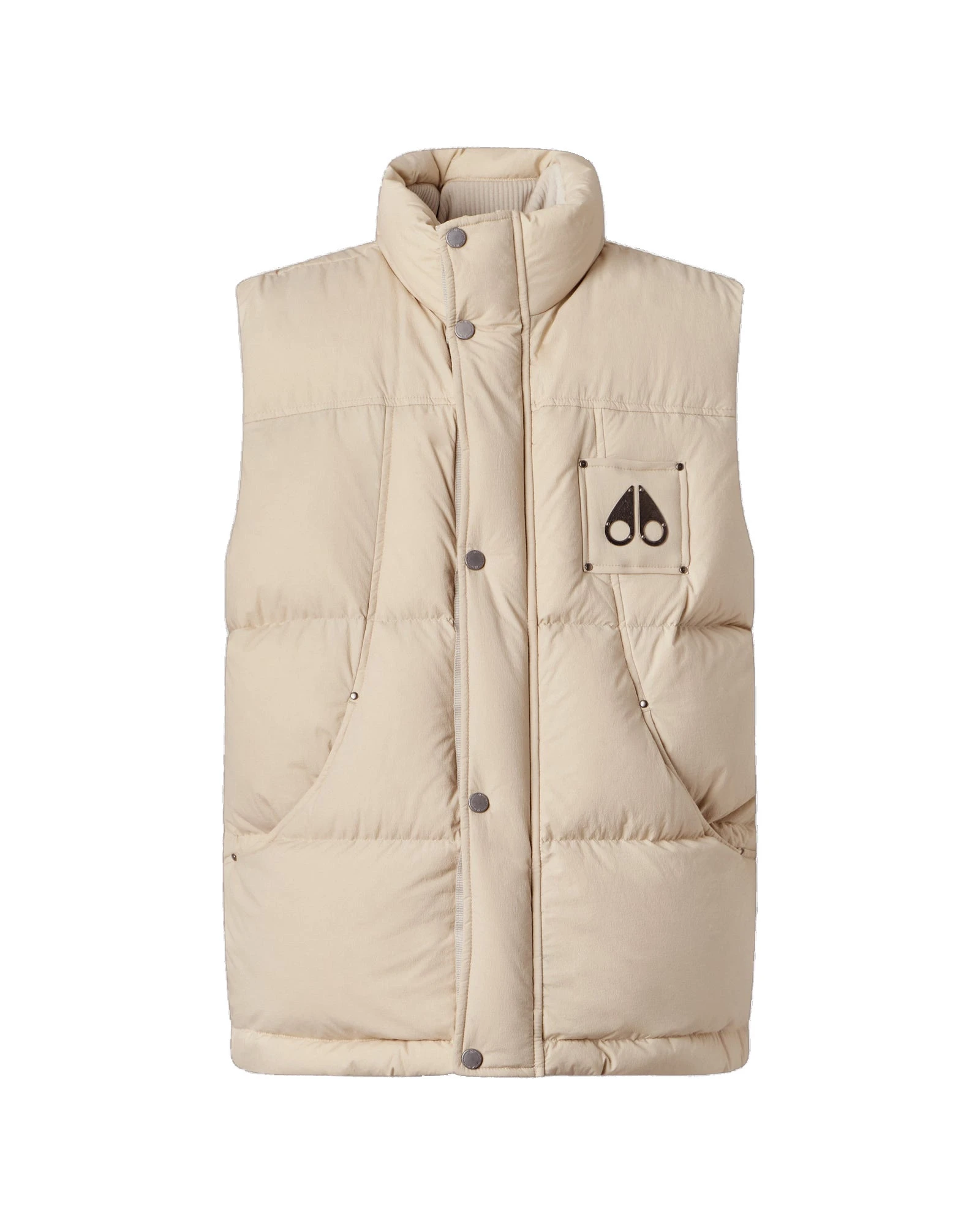 Moose Knuckles Everest Down Puffer Vest in Alabaster Moose Knuckles Everest Down Puffer Vest in Alabaster | Luxury Shoes