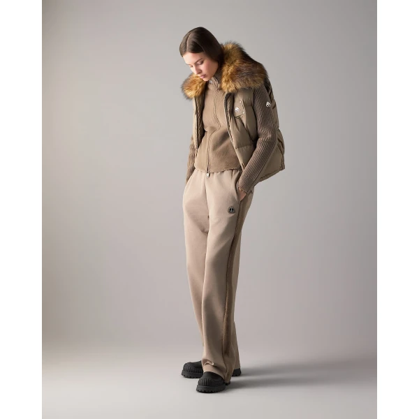 Moose Knuckles Everest Down Puffer Vest in Ashen | Vests | Luxury Shoes 