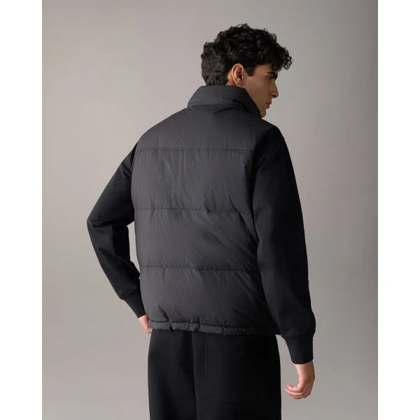 Moose Knuckles Everest Down Puffer Vest in Black | Men Jackets | Luxury Shoes 