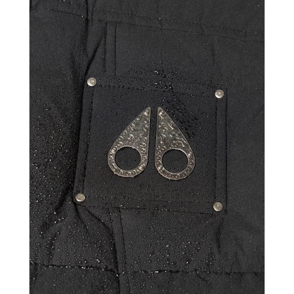 Moose Knuckles Everest Down Puffer Vest in Black | Men Jackets | Luxury Shoes 
