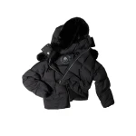 Moose Knuckles Everest Hooded Down Puffer in Black | Luxury Shoes 