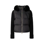 Moose Knuckles Everest Hybrid Down Jacket in Black | Luxury Shoes 