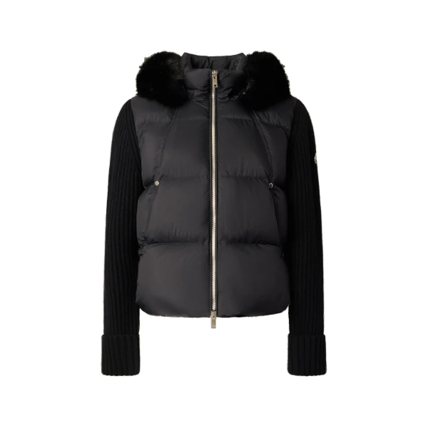 Everest Hybrid Down Jacket in Black