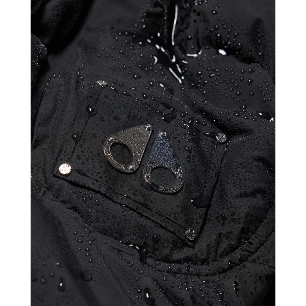 Moose Knuckles Everest Long Down Puffer in Black | Coats | Luxury Shoes 