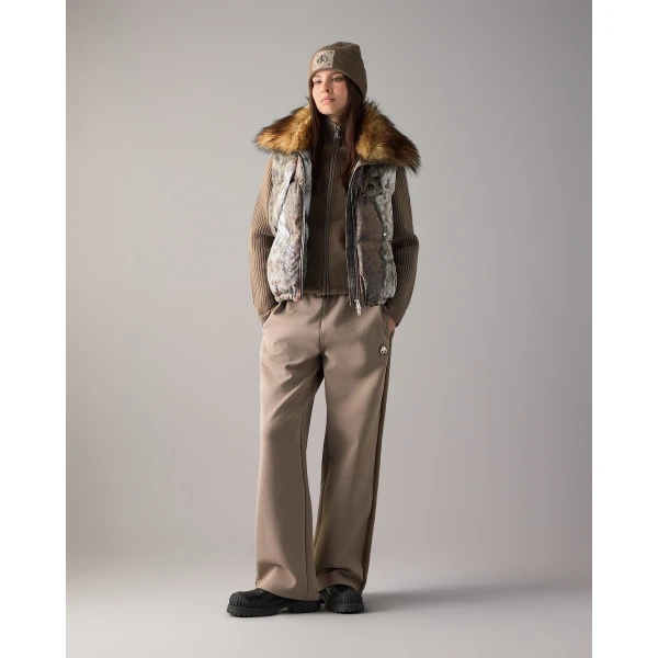 Moose Knuckles Everest Printed Down Puffer Vest in Wild | Vests | Luxury Shoes 