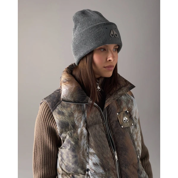 Moose Knuckles Everest Printed Down Puffer Vest in Wild | Vests | Luxury Shoes 