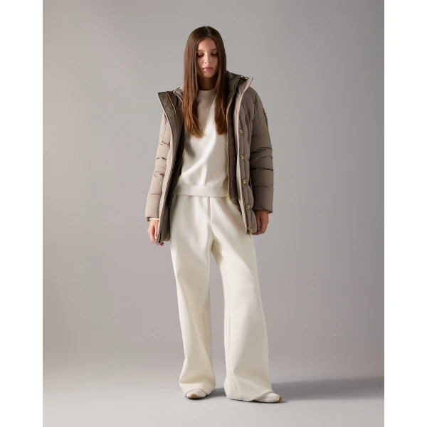Moose Knuckles Gilded 3Q Down Jacket in Ashen and Bronze | Jackets | Luxury Shoes 