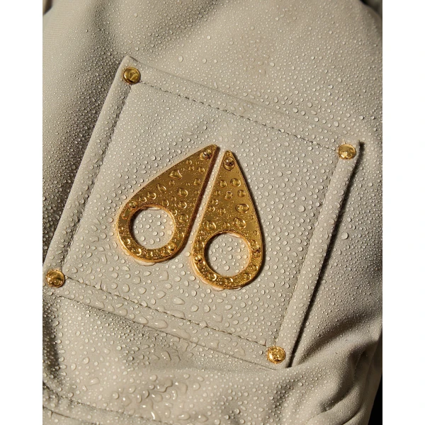 Moose Knuckles Gilded 3Q Down Jacket in Ashen and Bronze | Jackets | Luxury Shoes 