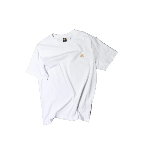 Gold Series Crescent T-Shirt in White