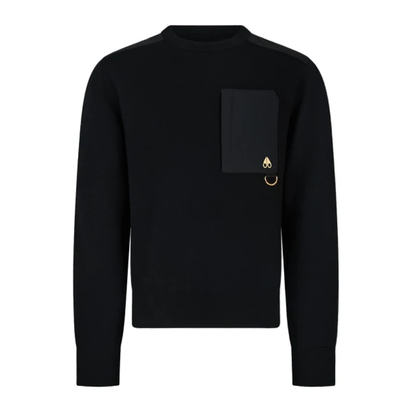 Gold Series Elowan Crewneck Sweater in Black