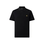 Moose Knuckles Gold Series Everett Polo in Black | Luxury Shoes 