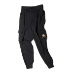 Moose Knuckles Gold Series Hartsfield Cargo Joggers in Black | Luxury Shoes 