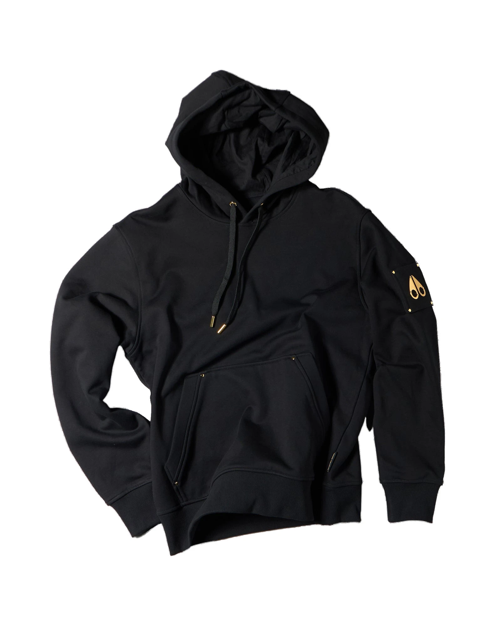 Moose Knuckles Gold Series Hartsfield Hoodie in Black Moose Knuckles Gold Series Hartsfield Hoodie in Black | Luxury Shoes