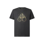 Moose Knuckles Gold Series Icebreak Logo T-Shirt in Black | Luxury Shoes 