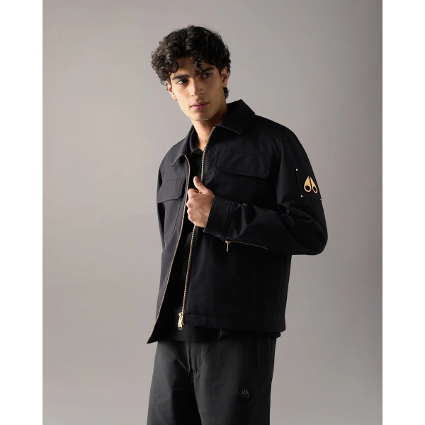 Moose Knuckles Gold Series Jacques Jacket in Black | Men Jackets | Luxury Shoes 