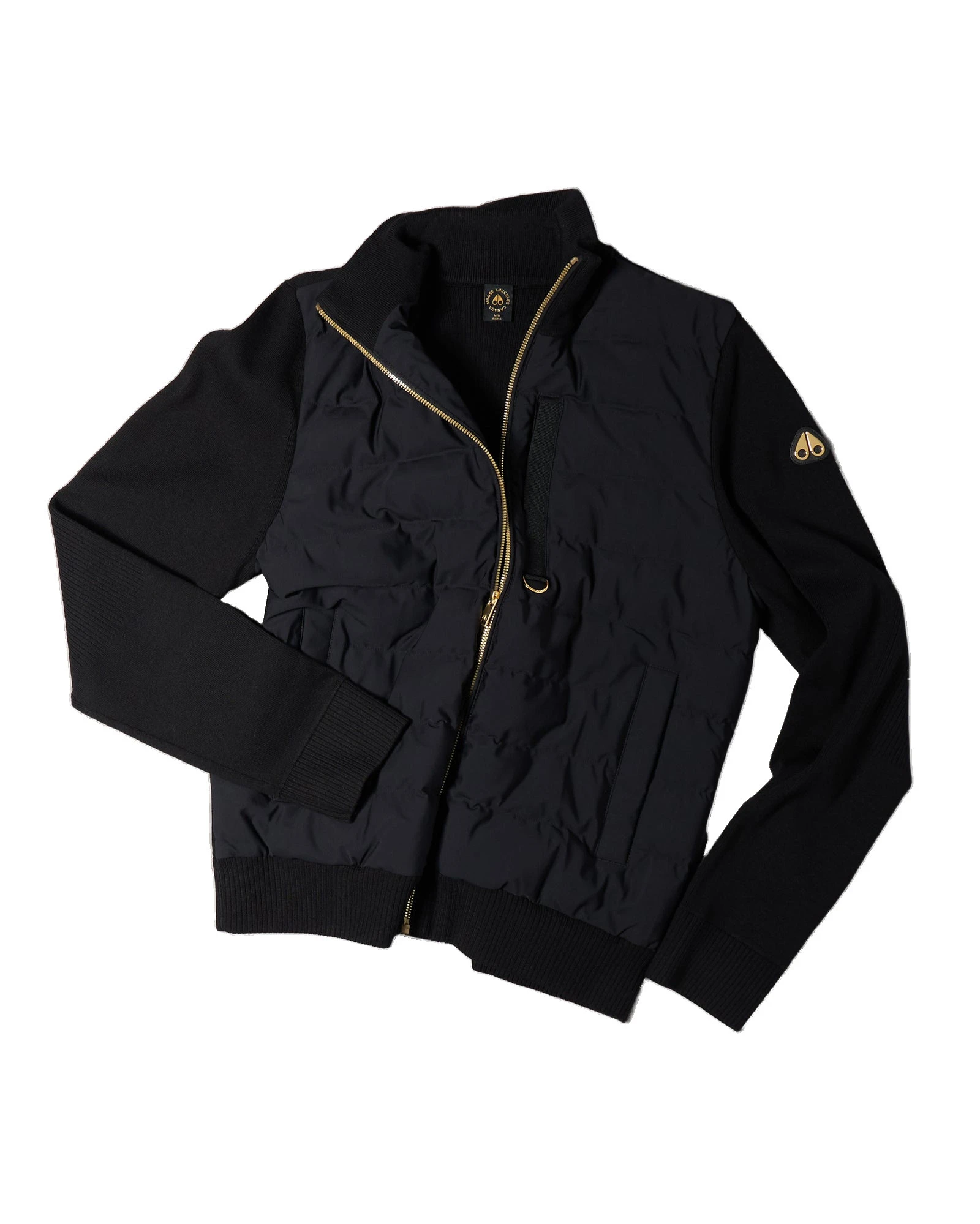 Moose Knuckles Gold Series Kamet Hybrid Down Jacket in Black Moose Knuckles Gold Series Kamet Hybrid Down Jacket in Black | Luxury Shoes