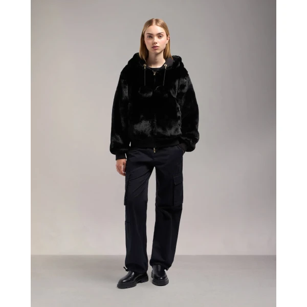 Moose Knuckles Gold Series Mealy Reversible Bunny in Black | Long Sleeve | Luxury Shoes 