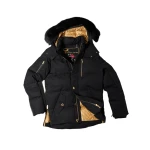Moose Knuckles Gold Series Original 3Q Down Jacket in Black | Luxury Shoes 