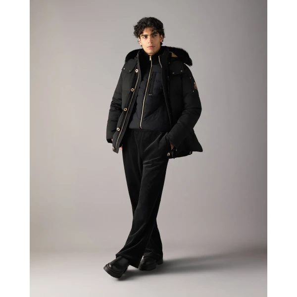 Moose Knuckles Gold Series Original 3Q Down Jacket in Black | Men Jackets | Luxury Shoes 