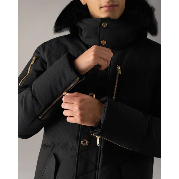 Moose Knuckles Gold Series Original 3Q Down Jacket in Black | Men Jackets | Luxury Shoes 