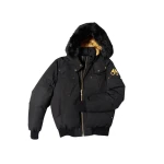 Moose Knuckles Gold Series Original Ballistic Down Bomber in Black | Luxury Shoes 