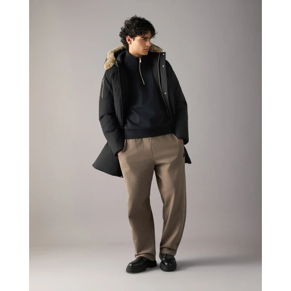 Moose Knuckles Gold Series Original Stirling Down Parka 2.0 in Black and Bronze | Men Coats | Luxury Shoes 