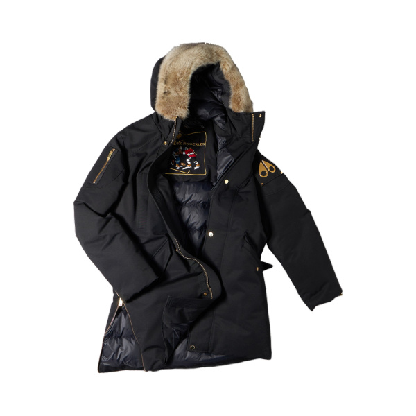 Moose Knuckles Gold Series Original Stirling Down Parka 2.0 in Black and Bronze | Luxury Shoes 