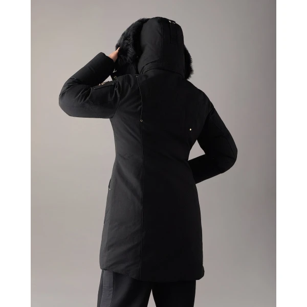 Moose Knuckles Gold Series Original Stirling Down Parka in Black | Coats | Luxury Shoes 