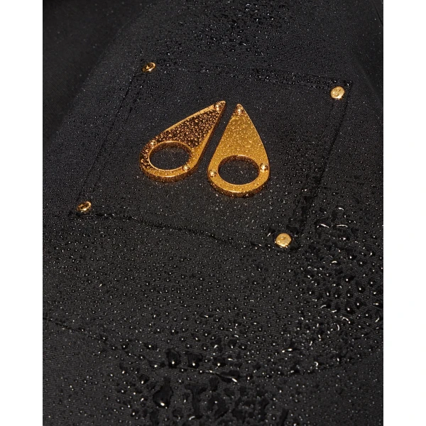 Moose Knuckles Gold Series Original Stirling Down Parka in Black | Coats | Luxury Shoes 