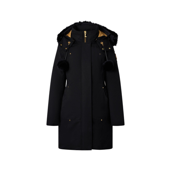 Moose Knuckles Gold Series Original Stirling Down Parka in Black | Luxury Shoes 