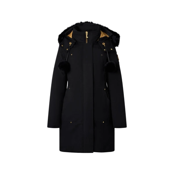 Moose Knuckles Gold Series Original Stirling Down Parka in Black | Luxury Shoes 