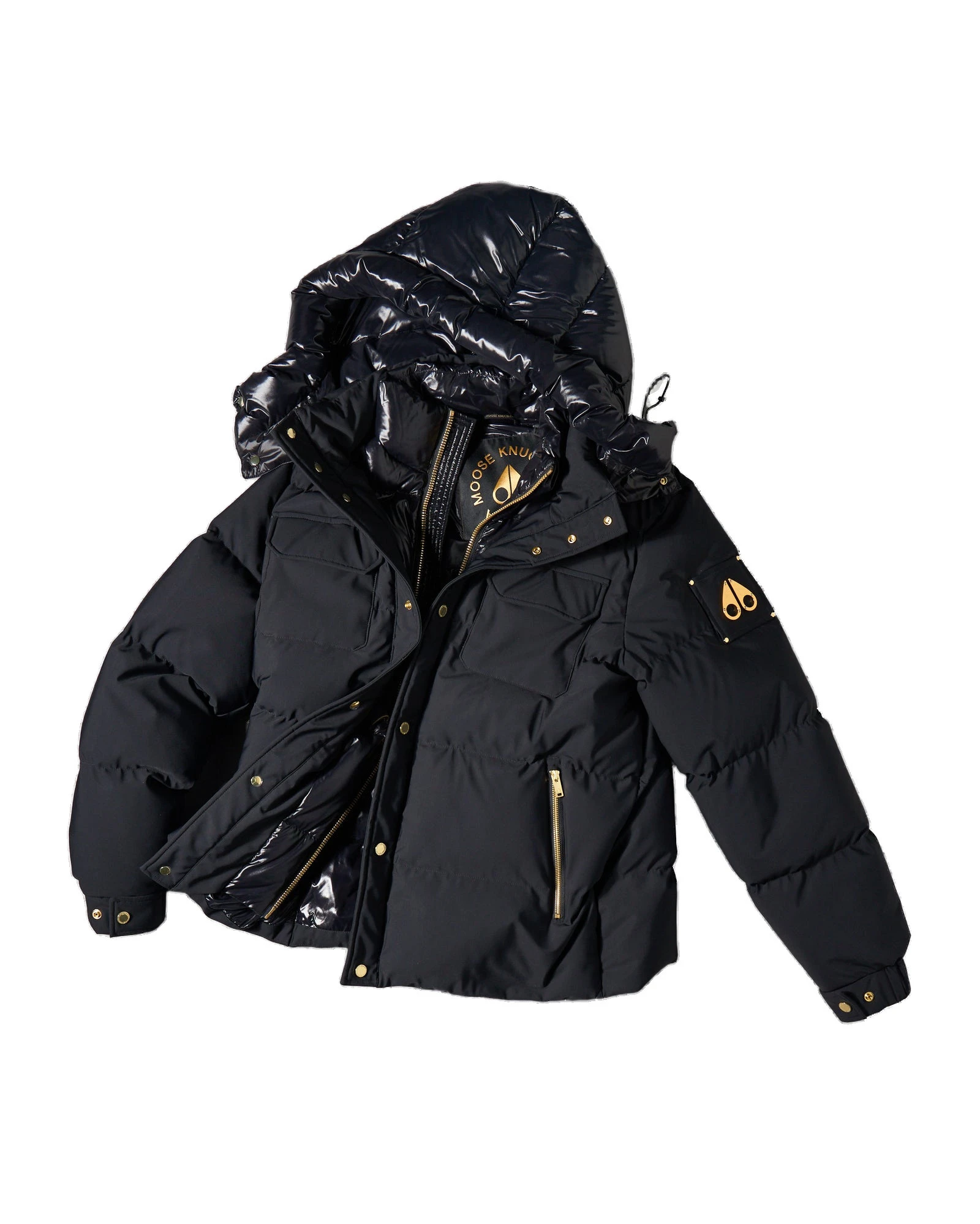 Moose Knuckles Gold Series Suthep Down Jacket in Black Moose Knuckles Gold Series Suthep Down Jacket in Black | Luxury Shoes