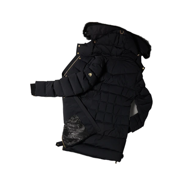 Moose Knuckles Gold Series Watershed Down Parka in Black | Luxury Shoes 