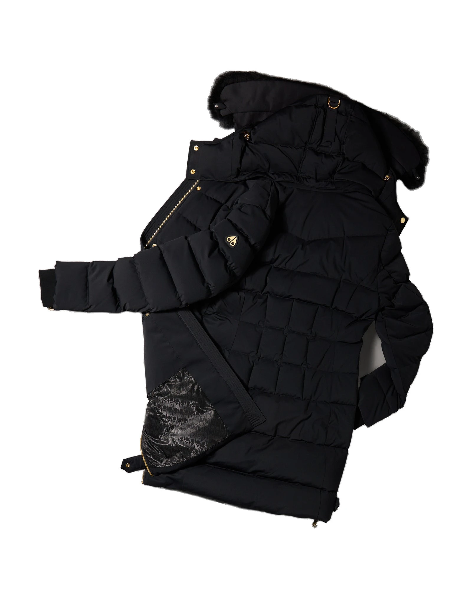 Moose Knuckles Gold Series Watershed Down Parka in Black Moose Knuckles Gold Series Watershed Down Parka in Black | Luxury Shoes