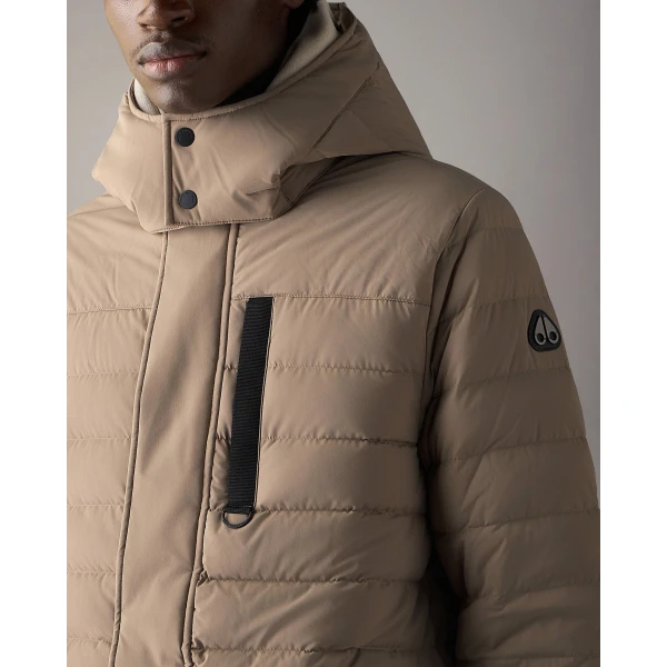 Moose Knuckles Greystone Down Jacket in Ashen | Men Jackets | Luxury Shoes 
