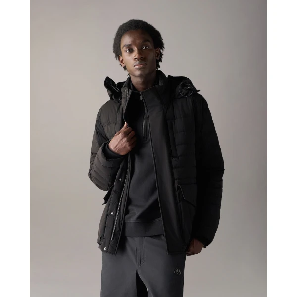 Moose Knuckles Greystone Down Jacket in Black | Men Jackets | Luxury Shoes 