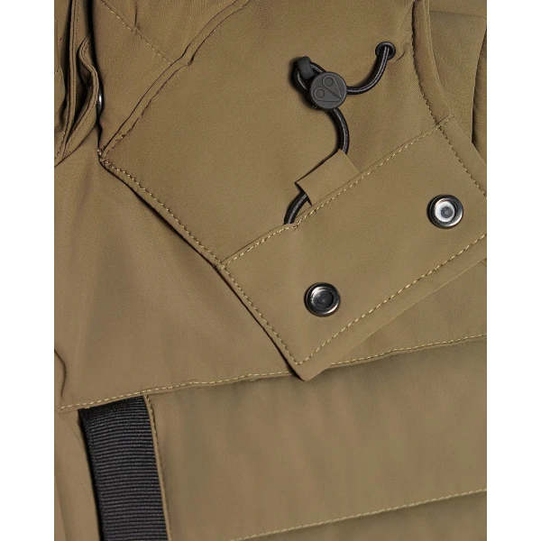 Moose Knuckles Greystone Down Jacket in Combat | Men Jackets | Luxury Shoes 