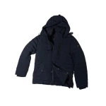 Moose Knuckles Greystone Down Jacket in Navy | Luxury Shoes 