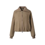 Moose Knuckles Grid 3-In-1 Wool Bomber Jacket in Ashen | Luxury Shoes 